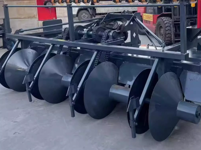 Tractor plow 4 holes 200 horsepower cultivator blade sowing machine soil picking agricultural ridges planting vegetable ginger medicinal ingredients strawberry ditch green onion rotating cultivator1 이미지