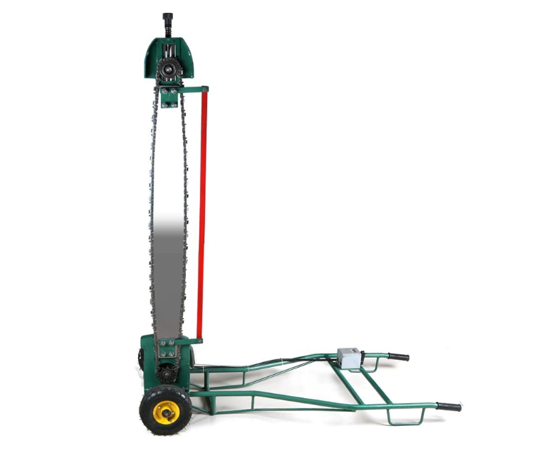 이동식 대형 목재 톱 카트 절단 길이 1.7m 3kw 전동 절단기 기계 나무 전기톱 원목 목공 공장 재단 생산 공업용 가공 집