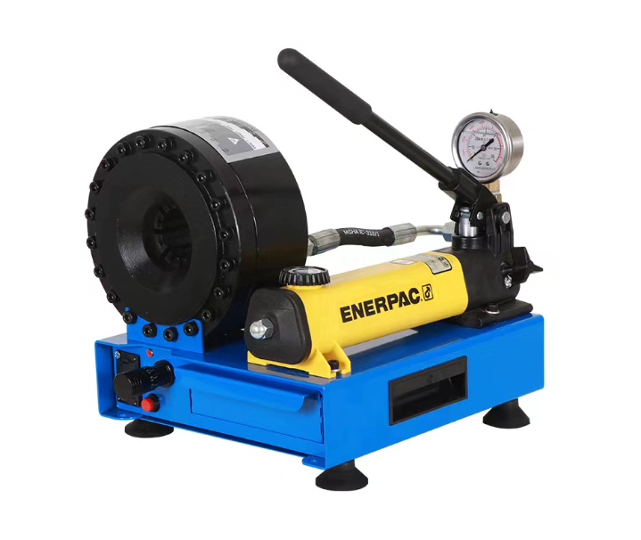 Hydraulic hose squeezer 35MPa agricultural air conditioner car pipe joint 32 mm vehicle mounted electric small manual high pressure oil crimping explosion proof