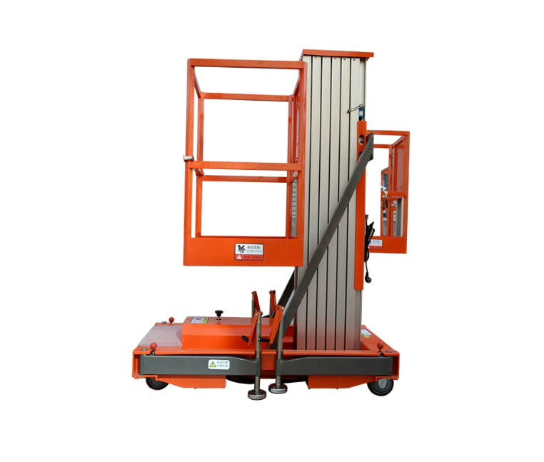 Hydraulic Lift Elevation Platform 200 kg Load 18 m Work Ladder Mobile Lift 4 Pillars Aluminum Alloy Lifting Hydraulic Elevation Work Sky Site1 이미지