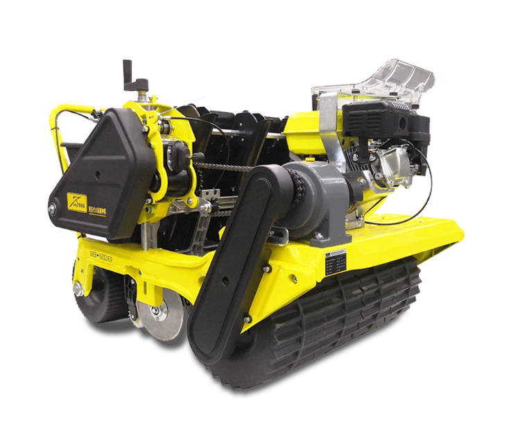 Garlic transplant sowing machine Agricultural machine Farming transplant machine Automatic gasoline 4-stroke gasoline engine harvesting Garlic planting machine2 이미지