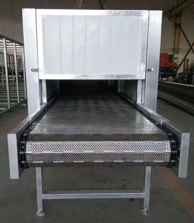 Conveyor Dryer Tea Leaf Food High Heat Heat Heat Treatment Tunnel Rail Custom Stainless Mesh Belt High Temperature Resistant Metal Chain Nut Garlic Pepper Vegetable5 이미지