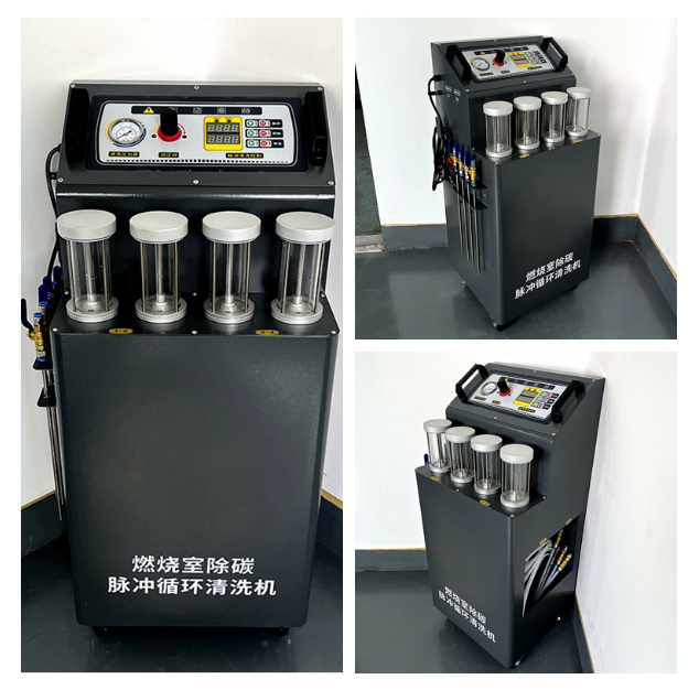 Dry Ice Carbon Vacuum Cleaner Engine Decontamination Deposits Cleaning Machine Heating Filter Automobile Ultrasonic Pulse Circulation Cleaning Repair Station Work3 이미지