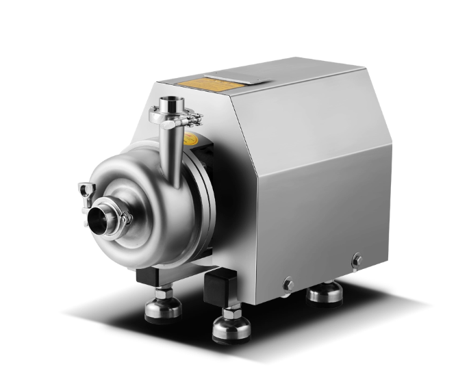 Sanitary centrifugal pump 80 tons/hour 15KW liquid delivery Stainless steel pipe line Water tank Stainless steel Food beverage Milk trolley Pharmaceutical Chemical Laboratory