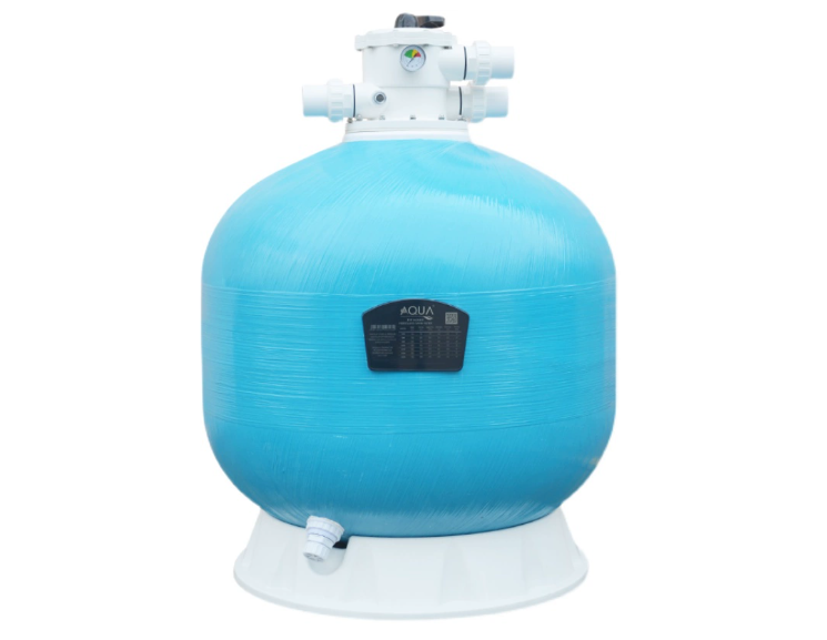 Swimming pool sand filter pension pool 30㎥/h resin purification sand filter circulation equipment fish farm landscaping facility foreign matter removal water discharge tank