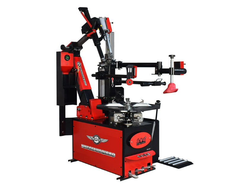 대형 타이어 탈착기 26인치 1.1KW 트럭 분해기 도구 카센터 휠 바퀴 분리 디스크리스 제거기 로드 체인저 후방 틸팅 암