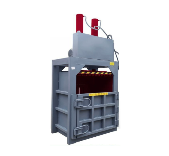 Waste press 120 tons scrap metal junk phase recycled garbage vinyl hydraulic press horizontal bar hydraulic compressor garbage ton bag waste paper plastic bottle