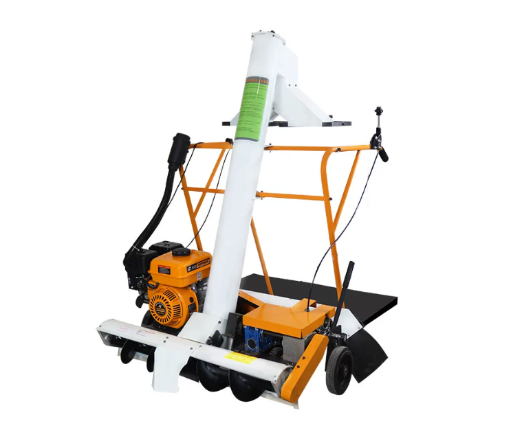 벼 곡물 담는 기계 탈립기 농업 옥수수 흡입 포장 기기 듀얼 포트 가솔린 엔진 쌀 자동 건조 리프팅 이송 턴테이블