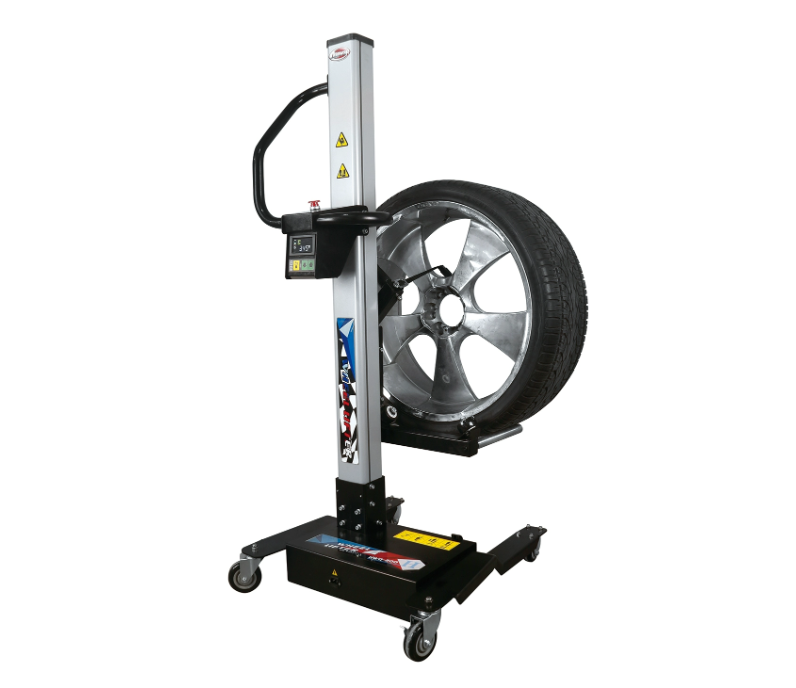 Tyre Lift 1.2m Car Wheel Pneumatic Detachator Mechanical Maintenance Station Replacement Vehicle Car Up Holder Balance Workstation Wheel Lifting Load unloading Industry Station