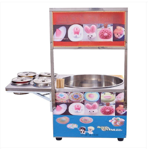 솜사탕 메이커 1300W 푸드트럭 축제 상업용 행사 기계 간식 노점상 업소용 디저트 제조 가열 카페 어린이 놀이공원 전기 장터