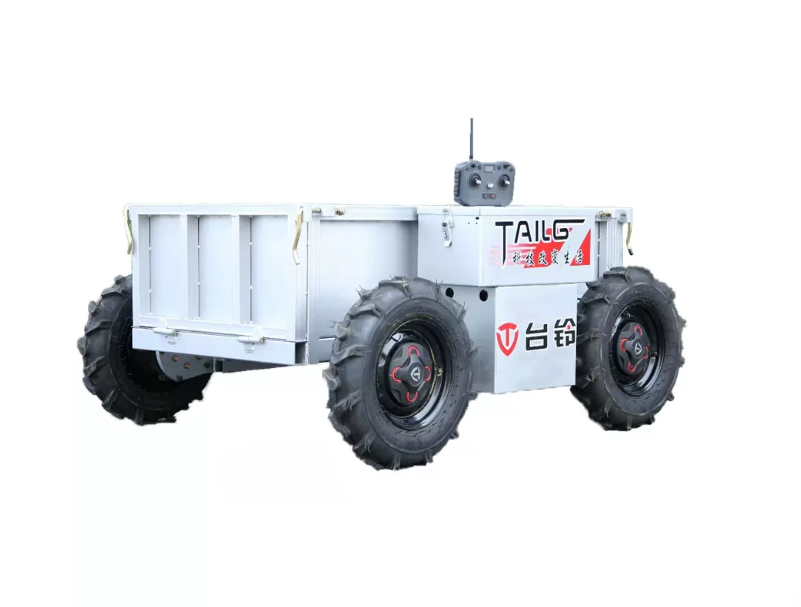Automated Transport Cart 2800W Motor 200m Wireless RC Control Multi-purpose Farm Transport Robot Rem