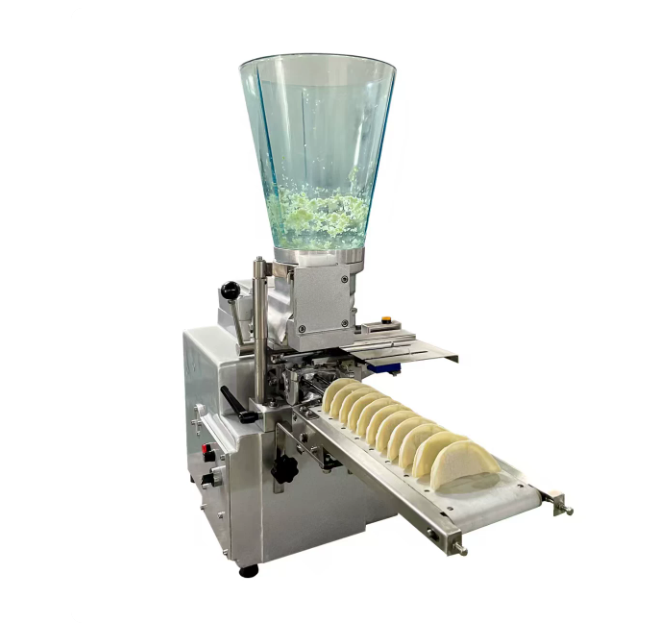 반자동 만두 성형기 1500개/시간 소형 야끼만두 제조기 업소용 상업용 공장 샤오롱바오 중식 중국집 튀김 찜 컨베이어 빚기 속