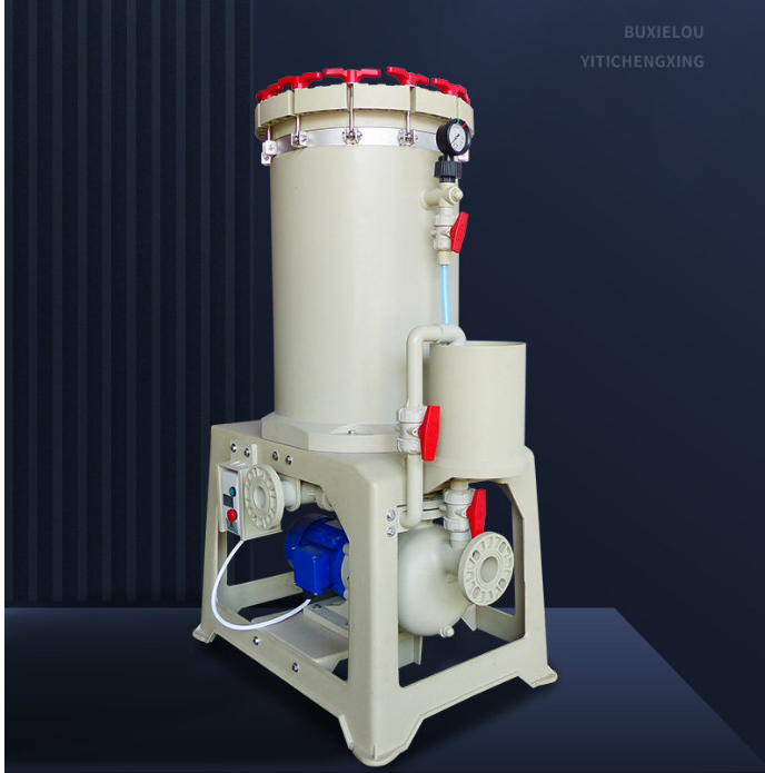 Industrial plating filter 2.2KW 30-inch 30t/h automatic wastewater disc filter cartridge corrosion-r