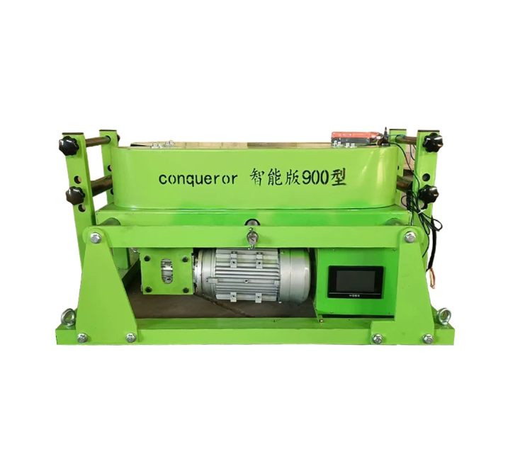 케이블 컨베이어 3.5톤 운송기 4.4KW 트레이 부설기 인발기 견인 자동 롤러 크롤러 고출력 가변속 당김 통신 배선 작업