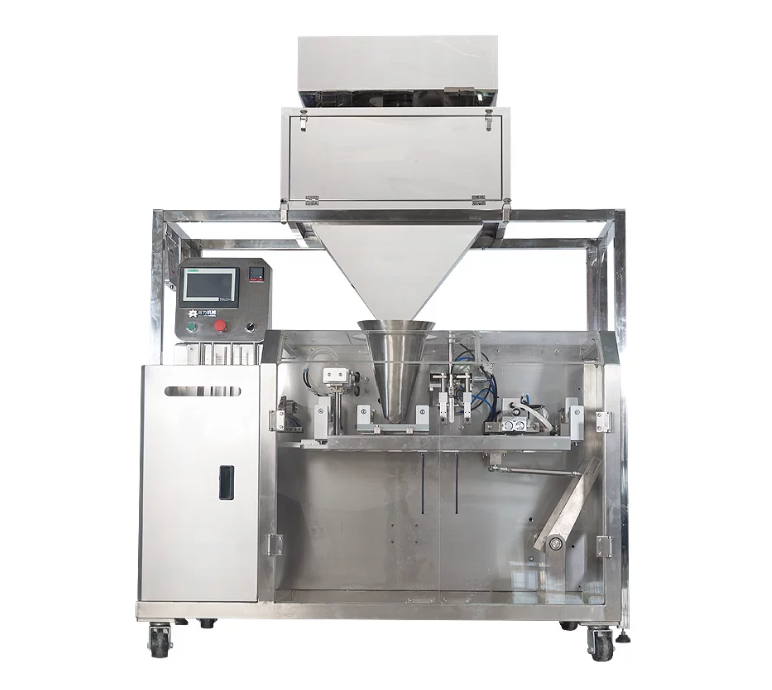 분말 진공 포장기 1kg 전자동 3KW 280mm 과립 커피 가루 페이스트 소스 견과류 과자 실링포장 지퍼 봉투 전자동 밀봉