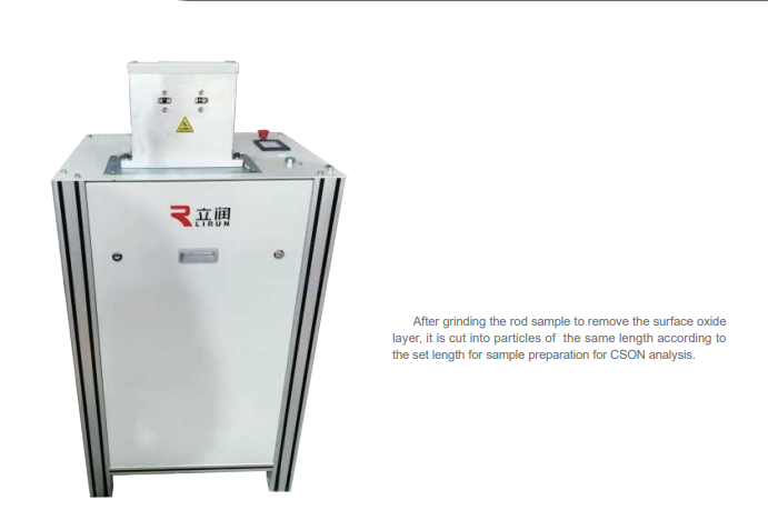 LIRUN GPX-II rod sample cutting and grinding machine