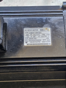 YASKAWA 1Kw 서보 모터 드라이버 세트 (SGDM-10AC / SGMGH-09ACB61) 제품 이미지 3