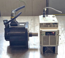 YASKAWA 1.8Kw 서보 모터 드라이버 세트 (SGDM-20AC / SGMGH-20ACB61)