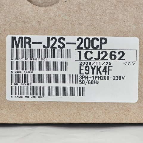 MITSUBISHI 서보드라이버 MR-J2S-20CP 제품 이미지