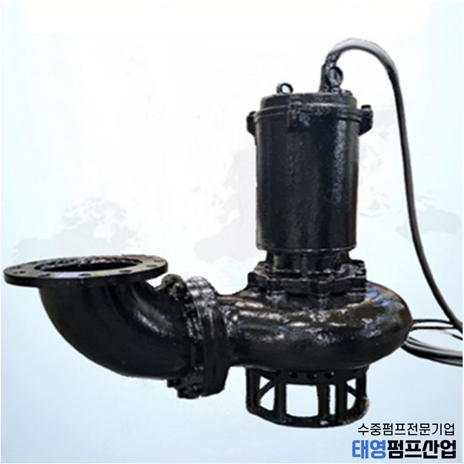 대용량수중펌프 200-SBP-450 60마력 8인치 양정32m 4P 삼상380V 오수오폐수펌프/콘트롤박스제작(자동수위조절기)