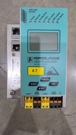 [중고] Pepperl+Fuchs AS-i PROFINET 게이트웨이 VBG-PN-K20-DMD 낱개판매 재고2개