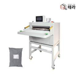 폴리백 택배 봉투 PE 실링 운송장 라벨 부착 자동 포장기계 DB 450