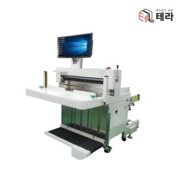 테라 폴리백 택배 봉투 PE 운송장 출력 부착 자동 포장기계 T-PEBAG55