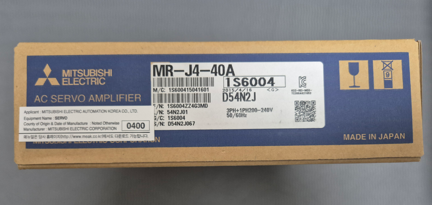 미쓰비시 서보드라이버 MR-J4-40A