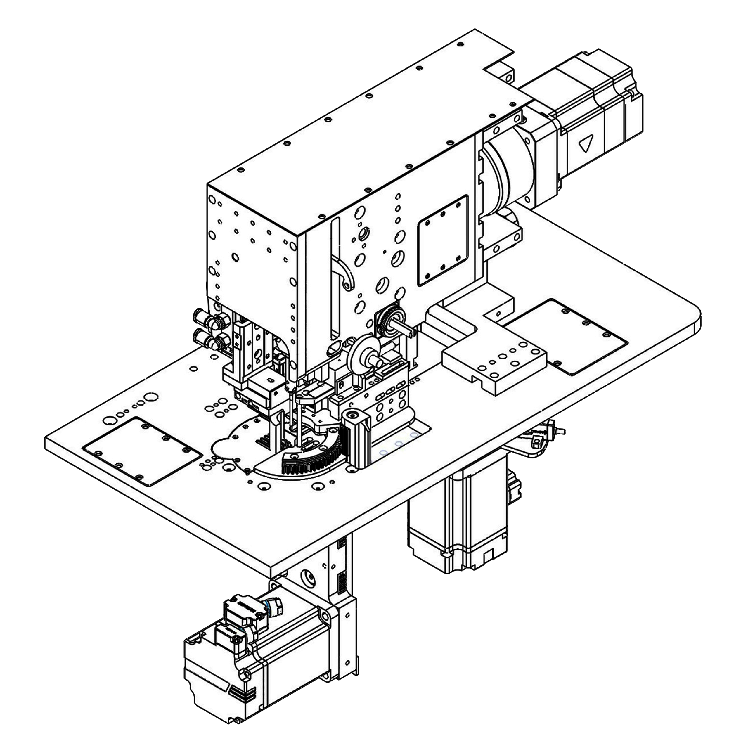 실시간 라인인식 가죽 접합 재봉로봇