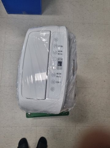 캐리어 이동식 에어컨 실외기없는 냉방가전 제품 이미지