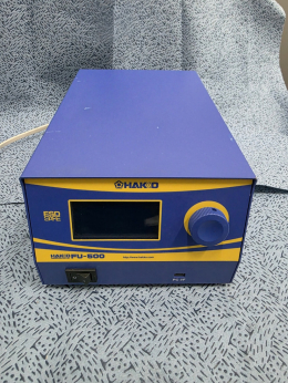 HAKKO FU-500 로봇인두기 납공급장치 세트