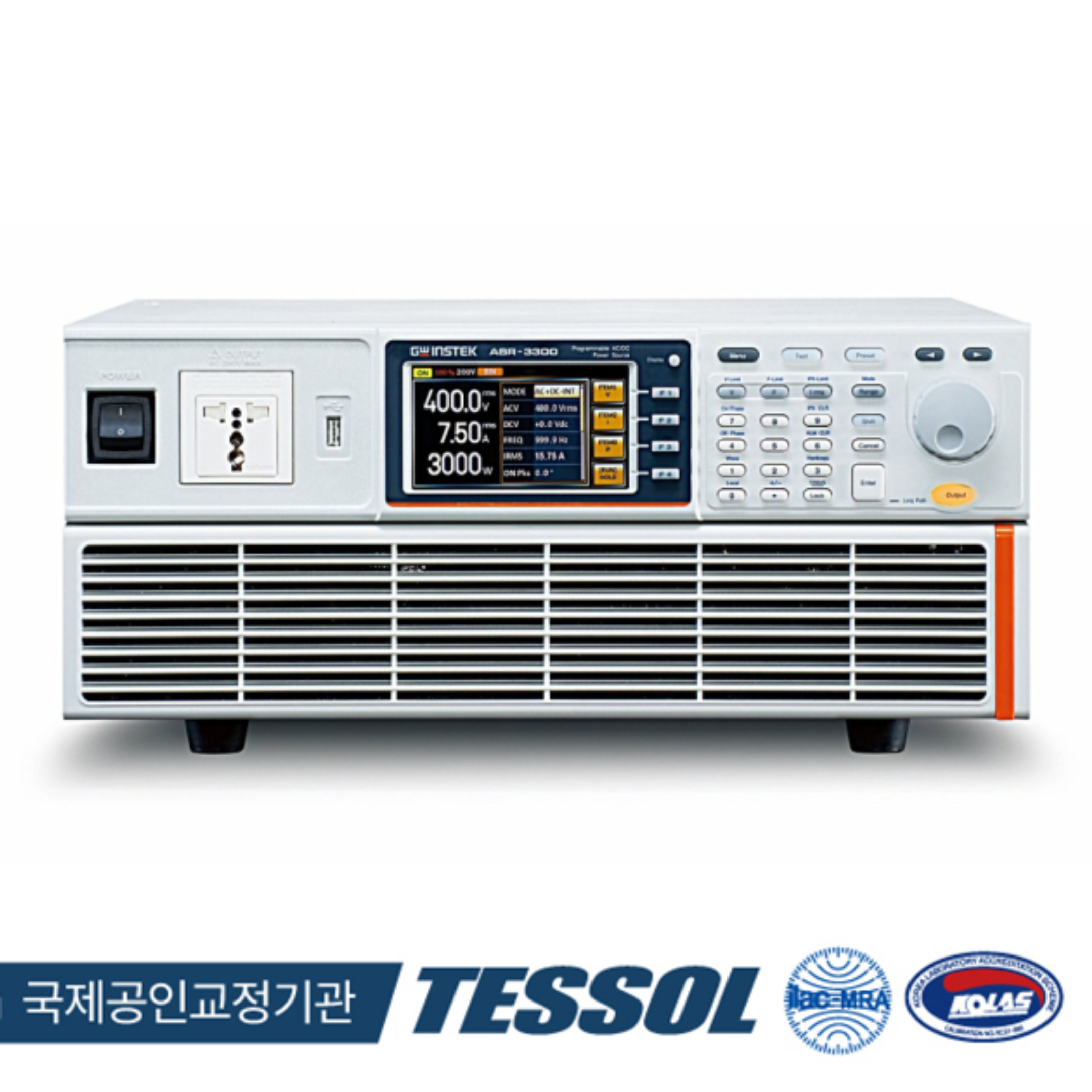 GWINSTEK 프로그래머블 AC/DC 전원공급기 ASR-3000 시리즈 제품 이미지