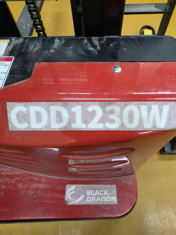 블랙드래곤 확장형 전동 포크리프트 쌍용리프트 CDD-1230W 제품 이미지