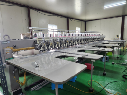 SUNSTAR 22-Head Multi-Head Embroidery, 150 Table for Sale