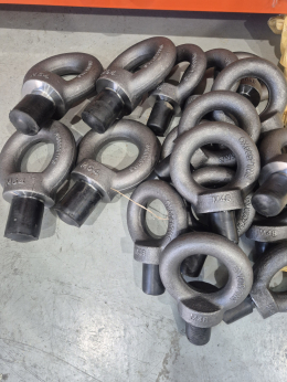 Industrial Eyebolts and Eye Nuts, Plated/Unplated, Inch & Metric Sizes