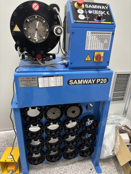 SAMWAY P20 유압 호스 압착기 크림핑 머신