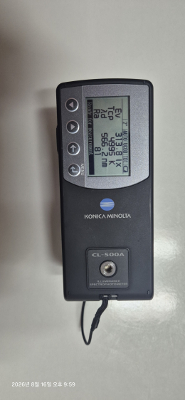 미놀타 CL-500A 분광방사조도계