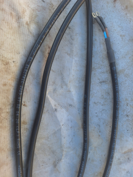 [Unused Stock] H05VV-F 3C×1.5SQ Processed Cables 1m/1.2m Bulk Sale (Total approx. 1,475 kg)