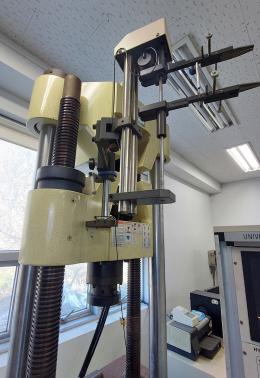 중고 유압식 만능 재료 시험기 대경테크 DTU-900HCB 최대용량 500kN 제품 이미지 2