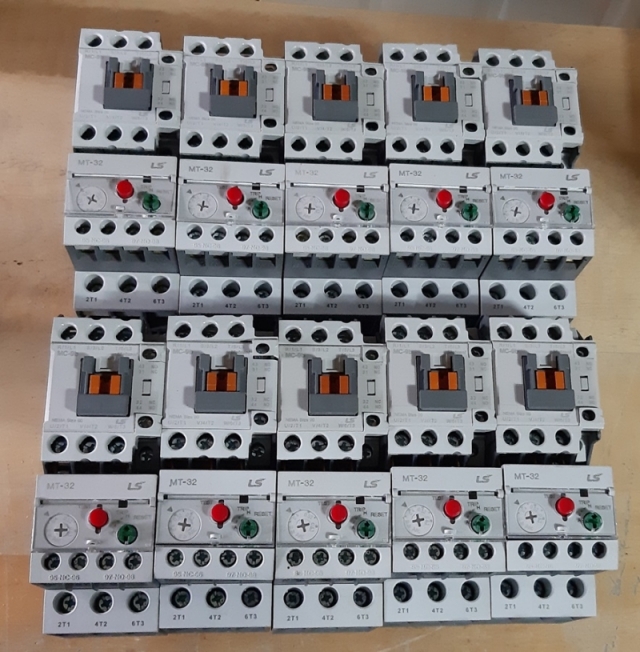MC-9b MT-32 교류전자개폐기 세트 DC24V 실사용품 제품 이미지
