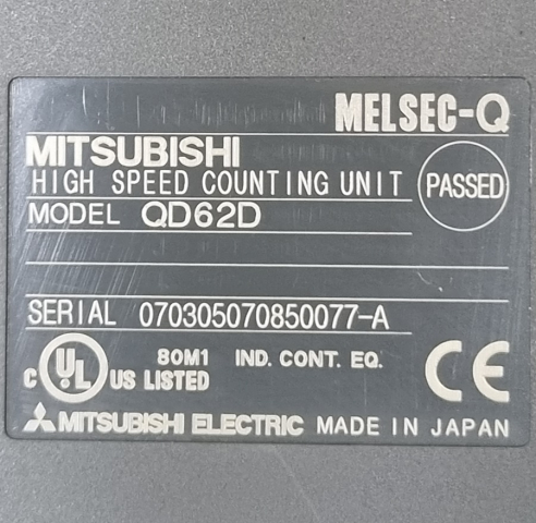 QD62D HIGH SPEED COUNTING UNIT | [중고] 자동화 · 로봇 · 계측 · 시험 - 동력전달 - PLC ...