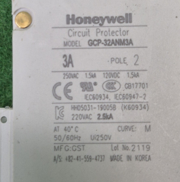 GCP-32AN 3A 회로보호기 Honeywell | [중고] 자동화 · 로봇 · 계측 · 시험 - 제어 · 계측 - 제어장치 ...