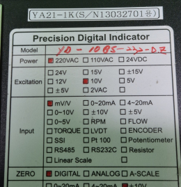 YD-10BS YD10BS-232-D.Z SETech indicator 제품 이미지 3
