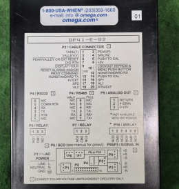OMEGA DP41-E-S2 패널 미터 제품 이미지 2