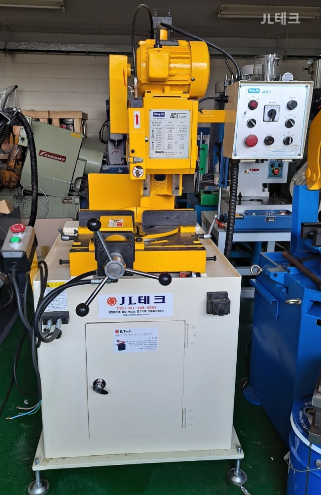 동진 유압반자동 원형톱기계 DCS-100H 제품 이미지