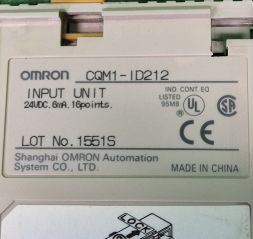 CQM1-ID212 INPUT UNIT OMRON | [중고] 자동화 · 로봇 · 계측 · 시험 - 동력전달 - PLC ...