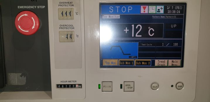 TSE11 ELEVATION TYPE 열충격 시험기 수직 2ZONE 제품 이미지
