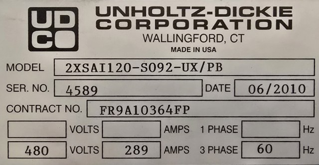 Unholtz Dickie 유디 진동시험기 엠프(Vibration Testing Amplifiers) 제품 이미지