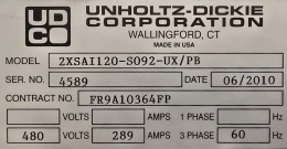 Unholtz Dickie 유디 진동시험기 엠프(Vibration Testing Amplifiers) 제품 이미지 10