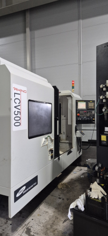 스맥 5호 주축관통머시닝센터 LCV500 중고머시닝센타
